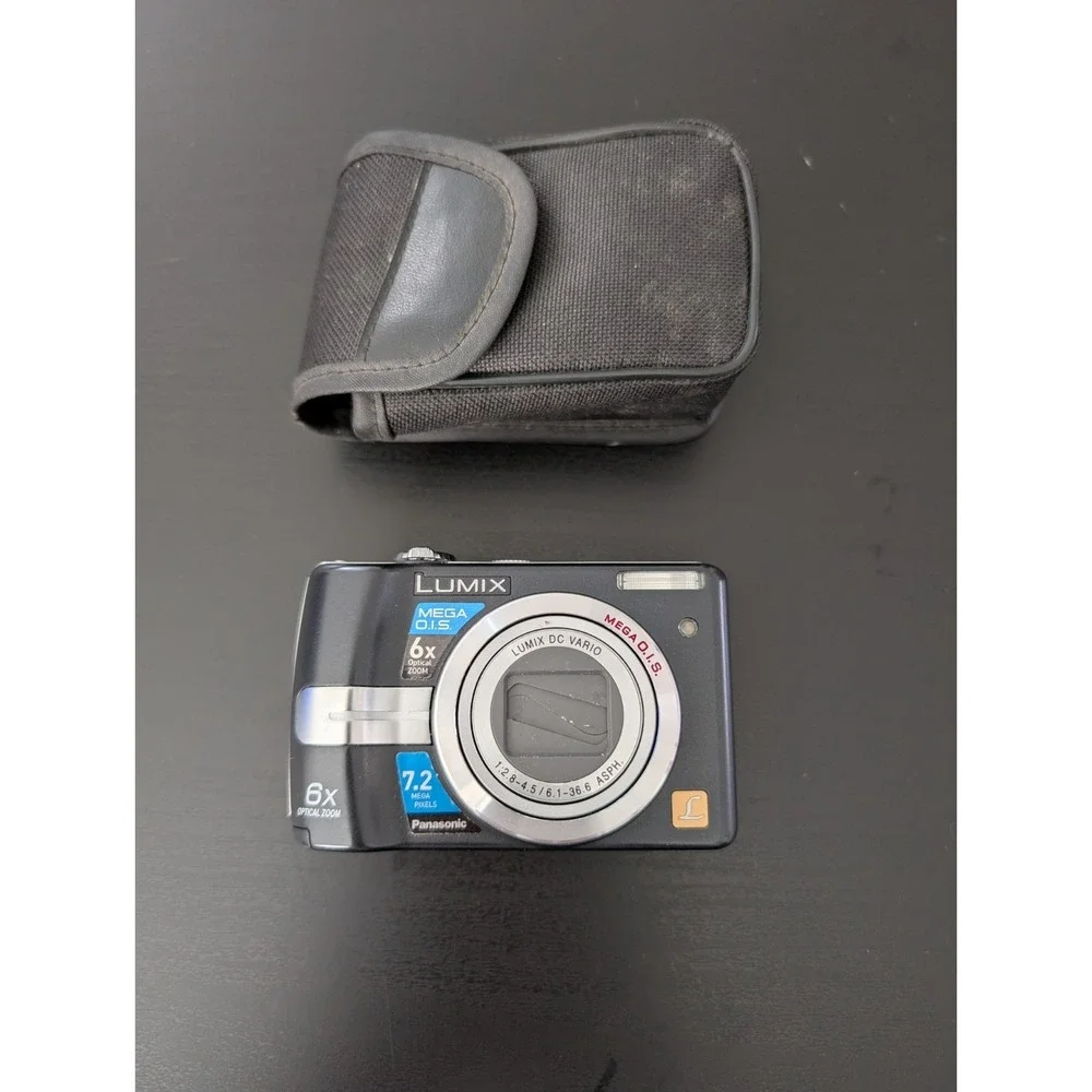 Panasonic‎ Lumix DMC-LZ6 Digital Camera  7.2 MP 6x Optical Zoom With Case